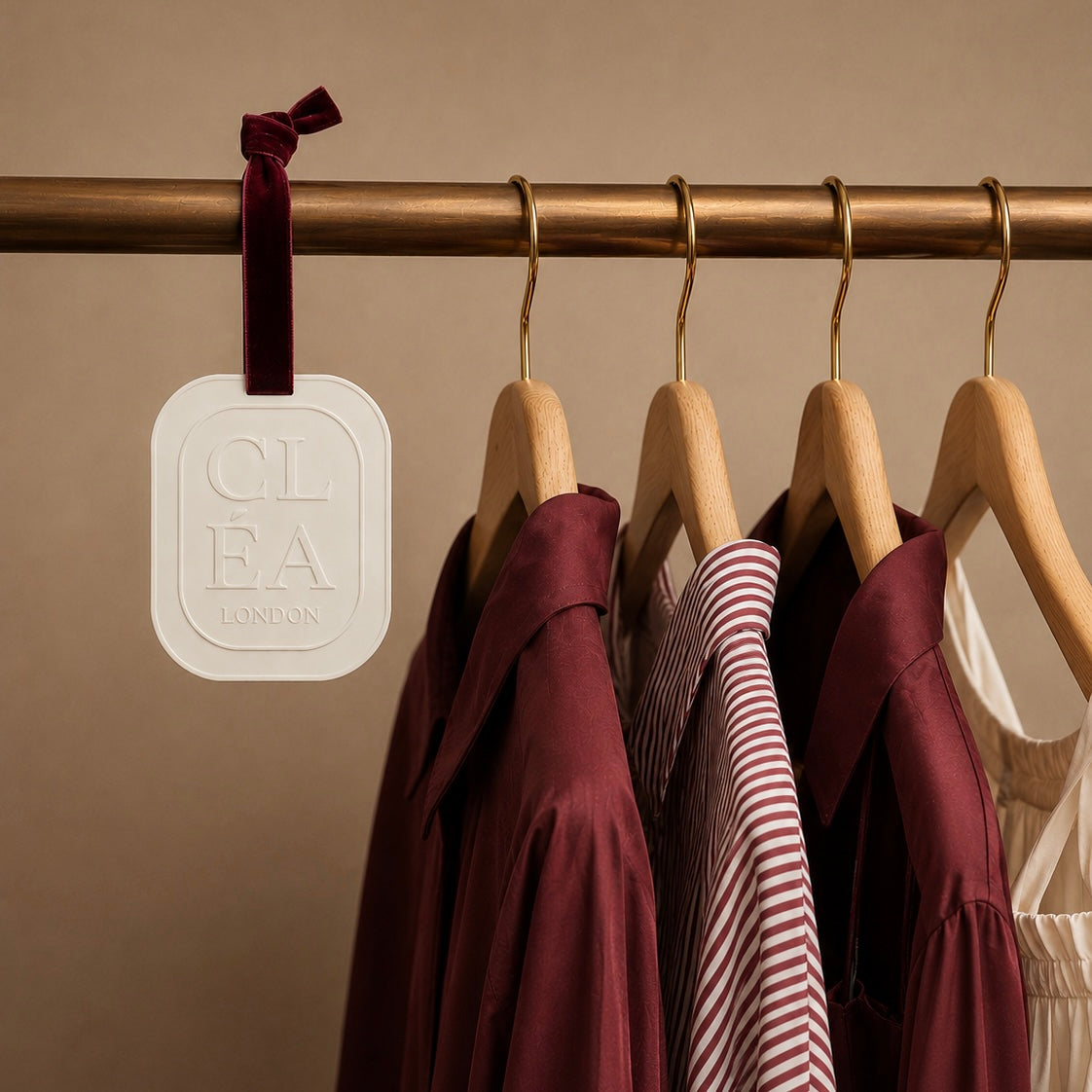 Velvet Rose. Wardrobe Fragrance Medallion