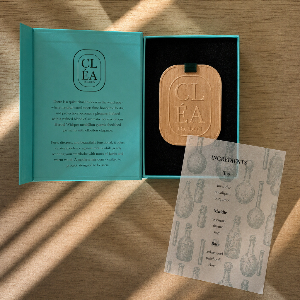 Herbal Whisper Anti-moth Wardrobe Fragrance Medallion